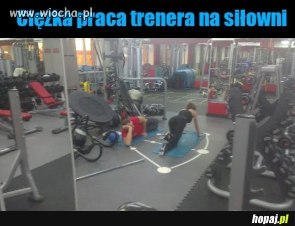 Ciężka praca polskich trenerów 