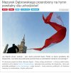 Profanacja hymnu polskiego