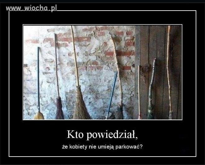 Kto powiedział że kobiety nie umieją parkować?