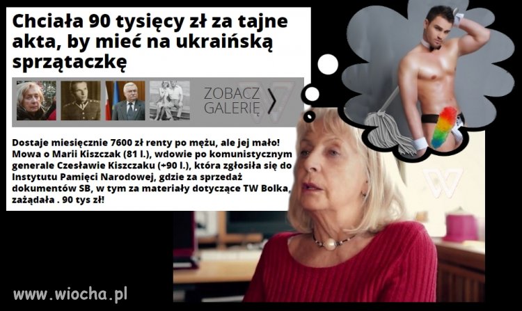 Marzyła jej się sprzątaczka 