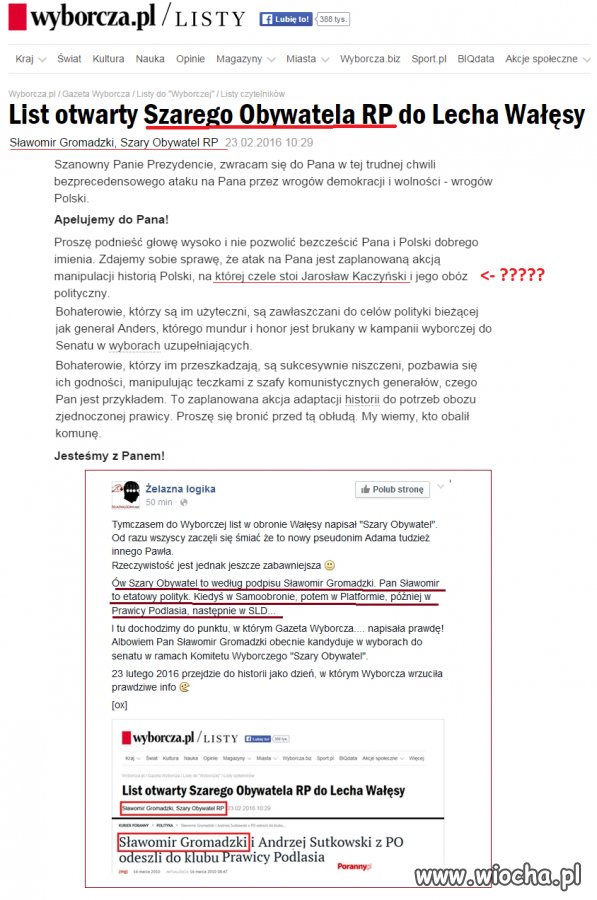 Już nie wierzę w zwykłych, szarych obywateli...