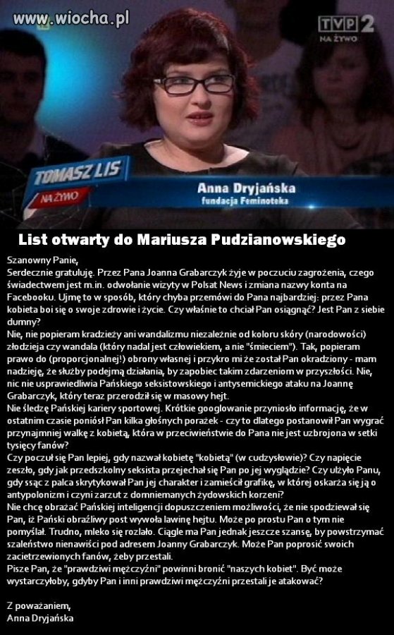 No i feministki zaczynają atakować ...