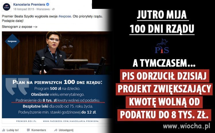 PiS obiecał...