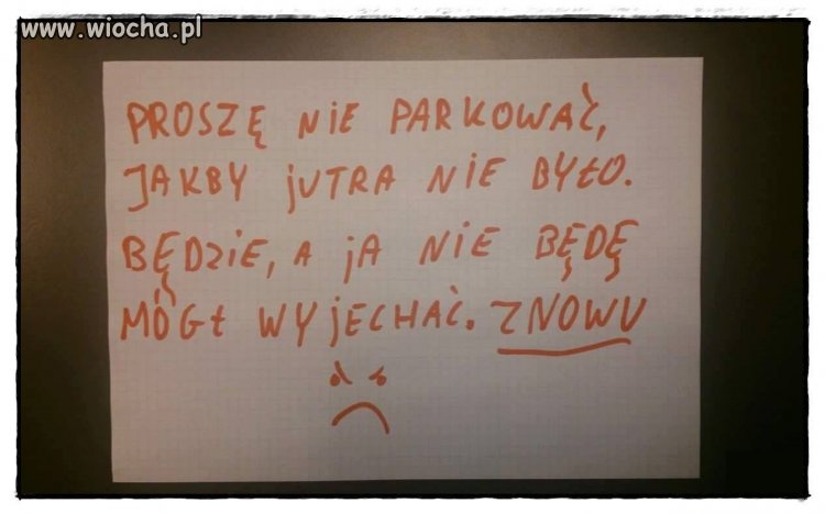 Pamiętajmy, jutro będzie