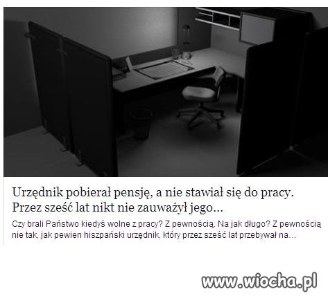 Hiszpania  oni też mają burdel w urzędach.