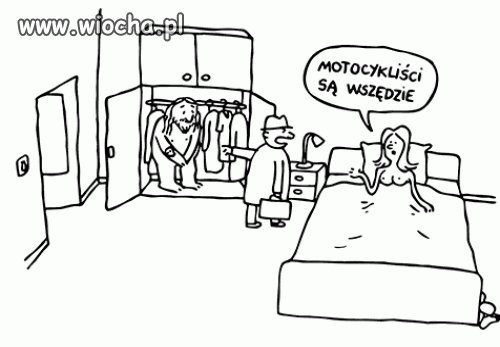 Motocykliści