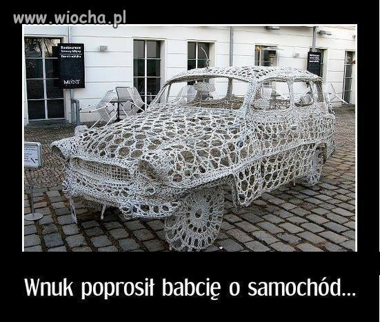 Kocham moją Babcię.