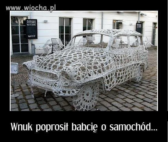 Kocham moją Babcię.