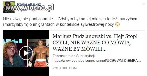 Paweł demaskuje Joannę