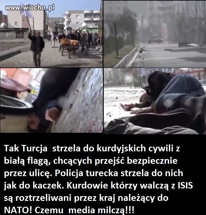 Turcja, ataki na kurdyjskich cywili.