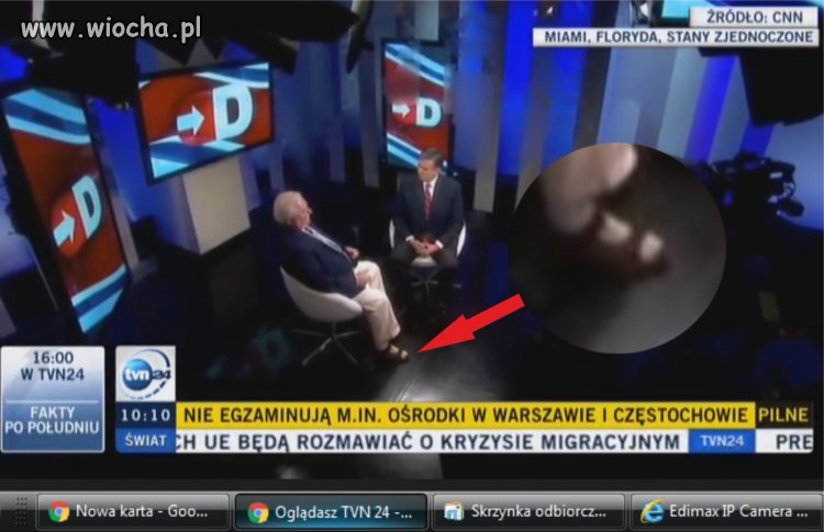 WAŁĘSA udziela wywiadu CNN