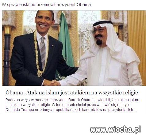 Abdul Obama przemówił.