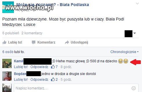 500zł na dziecko