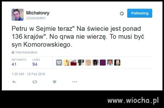 Czepiają się biednego Petru 