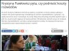 I pani Krystyna myśli,że jak podniosą stawkę