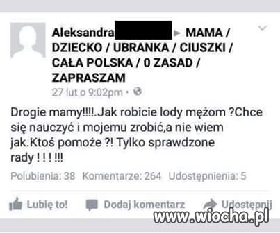 Mama szuka porady...