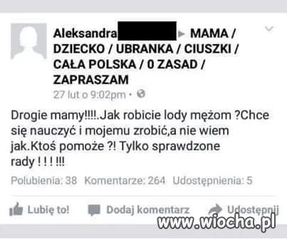 Mama szuka porady...