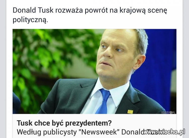 Donald na prezydenta.