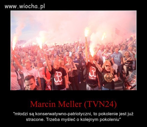 Stracona młodzież według TVN.