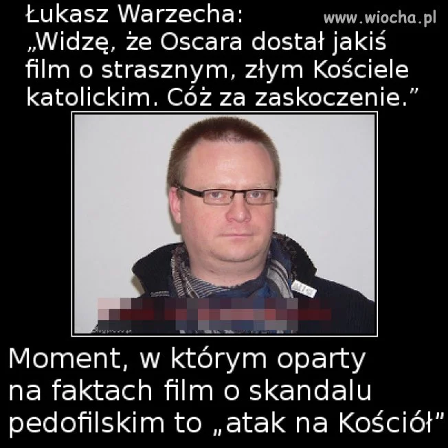 Tym bardziej,że sam przyznał,że