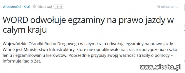 Dzień ekologiczny dla kraju