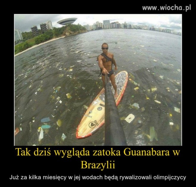 Żeglarze będą rywalizować w ściekach ...