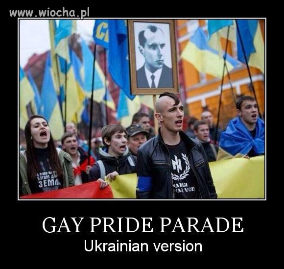 Ukraińska parada gejów...