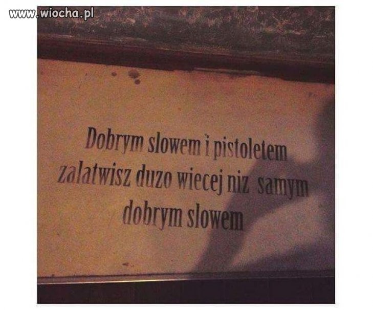 Dobra rada dla naszych sąsiadów w pewnej sprawie