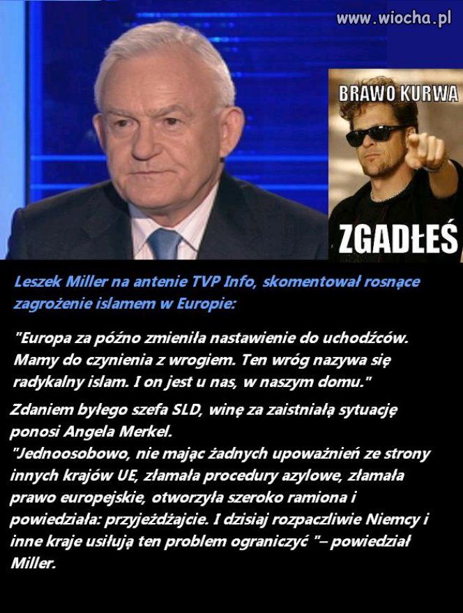 Może za nim nie przepadam, ale tu ma
