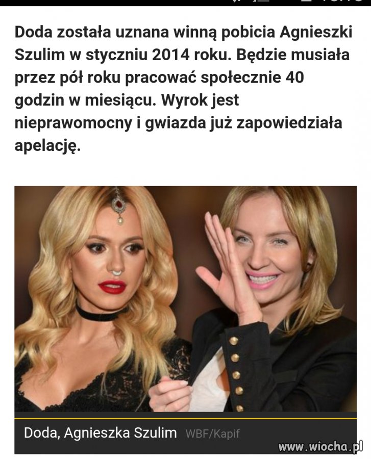 No i to jest info na wiocha.