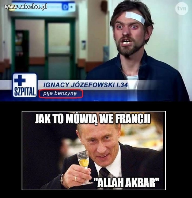 Z benzyną we krwi