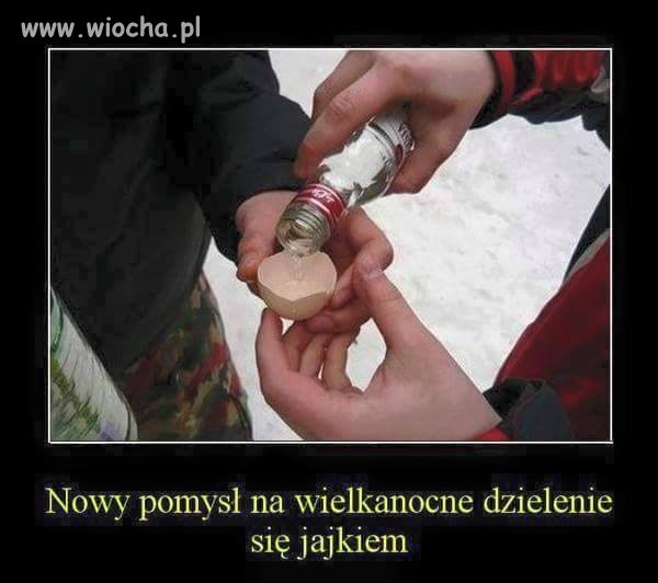 Dzieleniem się jajkiem 