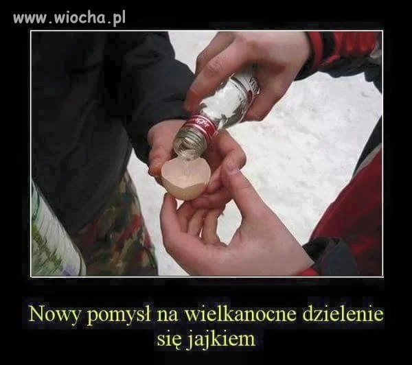 Dzieleniem się jajkiem 