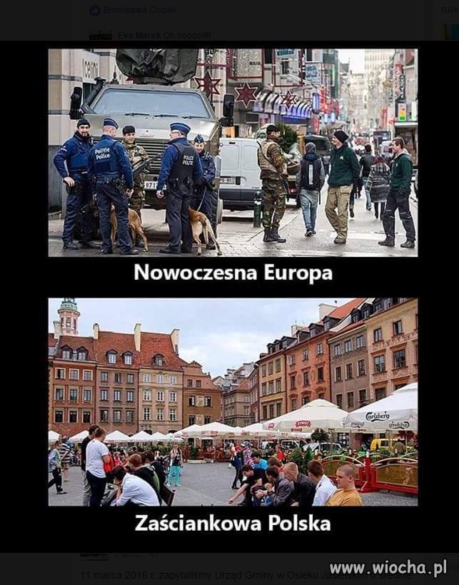 Jesteśmy zacofani jeszcze ani jednego zamachu 