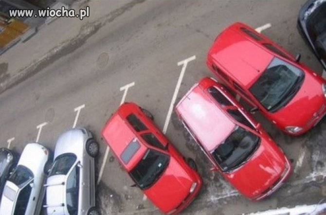 Tymczasem na pewnym parkingu