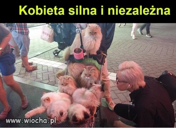 Kobieta silna i niezależna