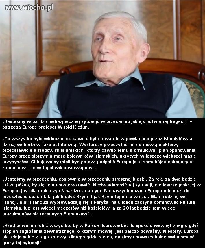 Czy nie jest za późno, aby przejrzeli na oczy? ...