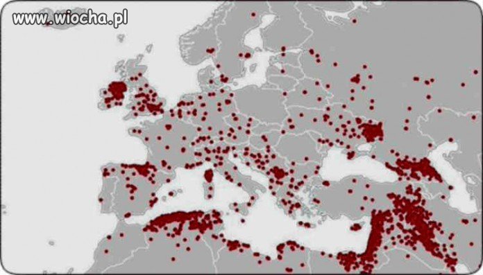 Mapa zamachów terrorystycznych 