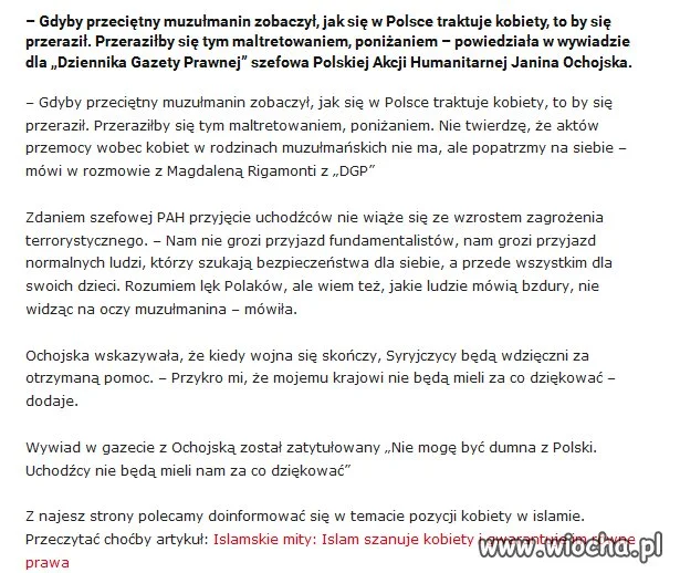 Czytam i oczom nie wierzę 