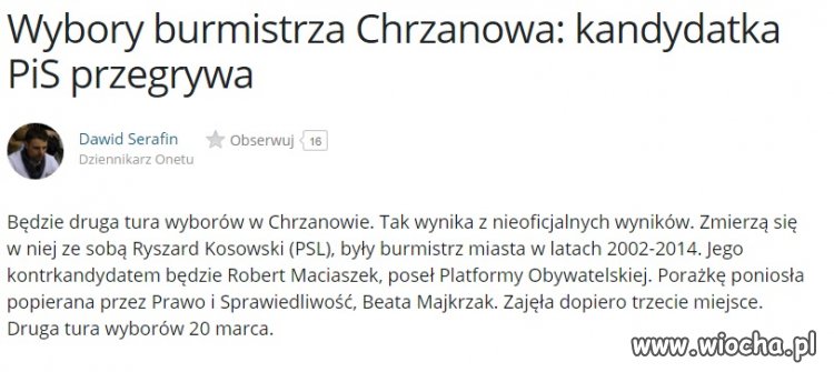 A podobno poparcie rośnie