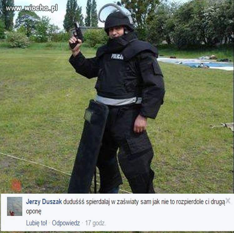 Tacy ludzie dbają o nasze bezpieczeństwo !
