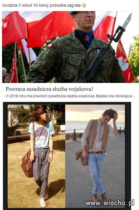Godzina 5 minut 30 kiedy pobudka zagrała.