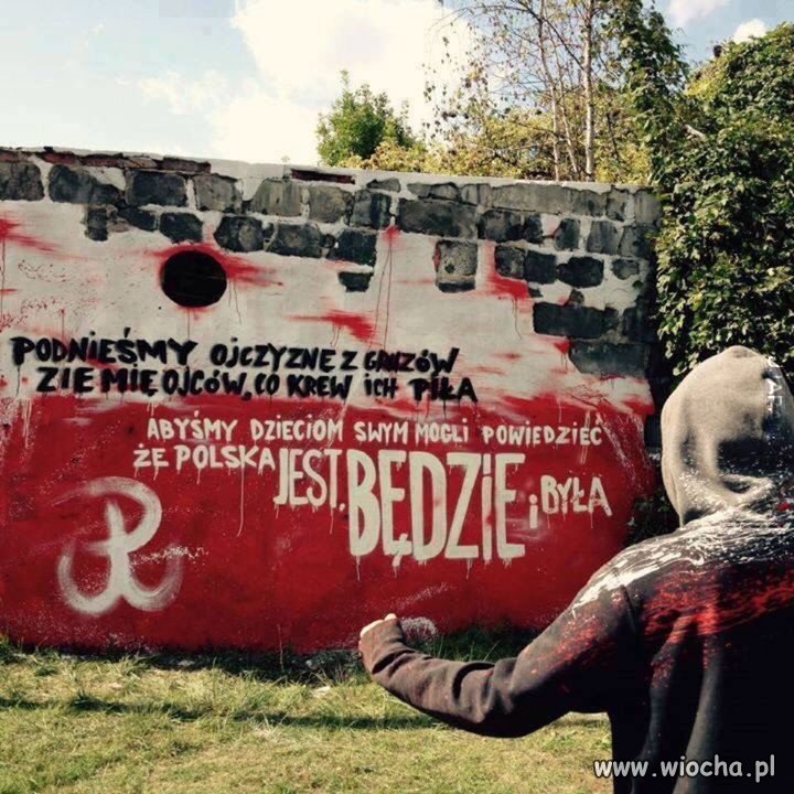 Na takie graffiti się zgadzam