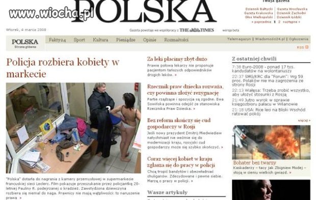 Osobista rewizja jeszcze powinni majtki zdjąć  