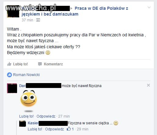 Praca w Niemczech