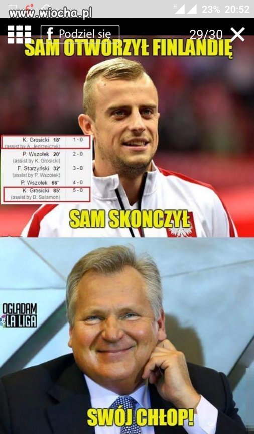 Sam otworzył i sam skończył
