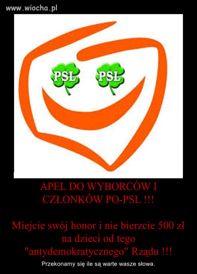 Apel do wyborców i członków