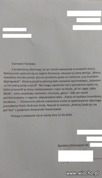 Szanowni Państwo,