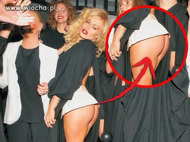 Rabczewska na imprezie