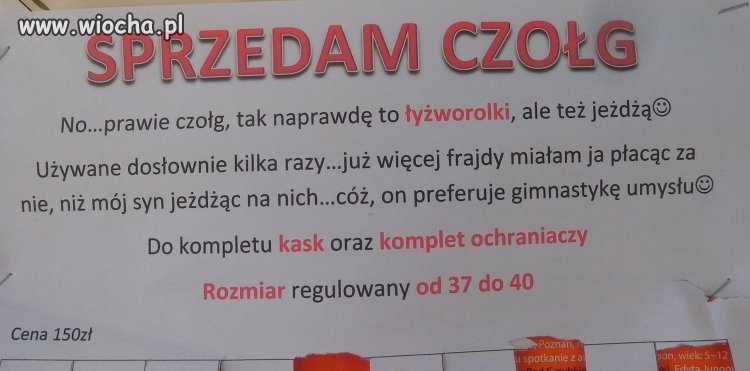 Sprzedam czołg 